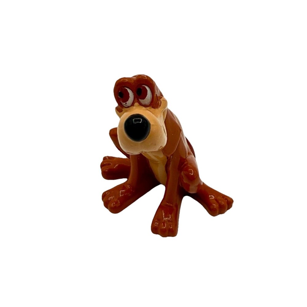 Disney Cinderella Bruno‎ Dog Mini PVC 2" Tall Figure Rare Cake topper Toy 90s